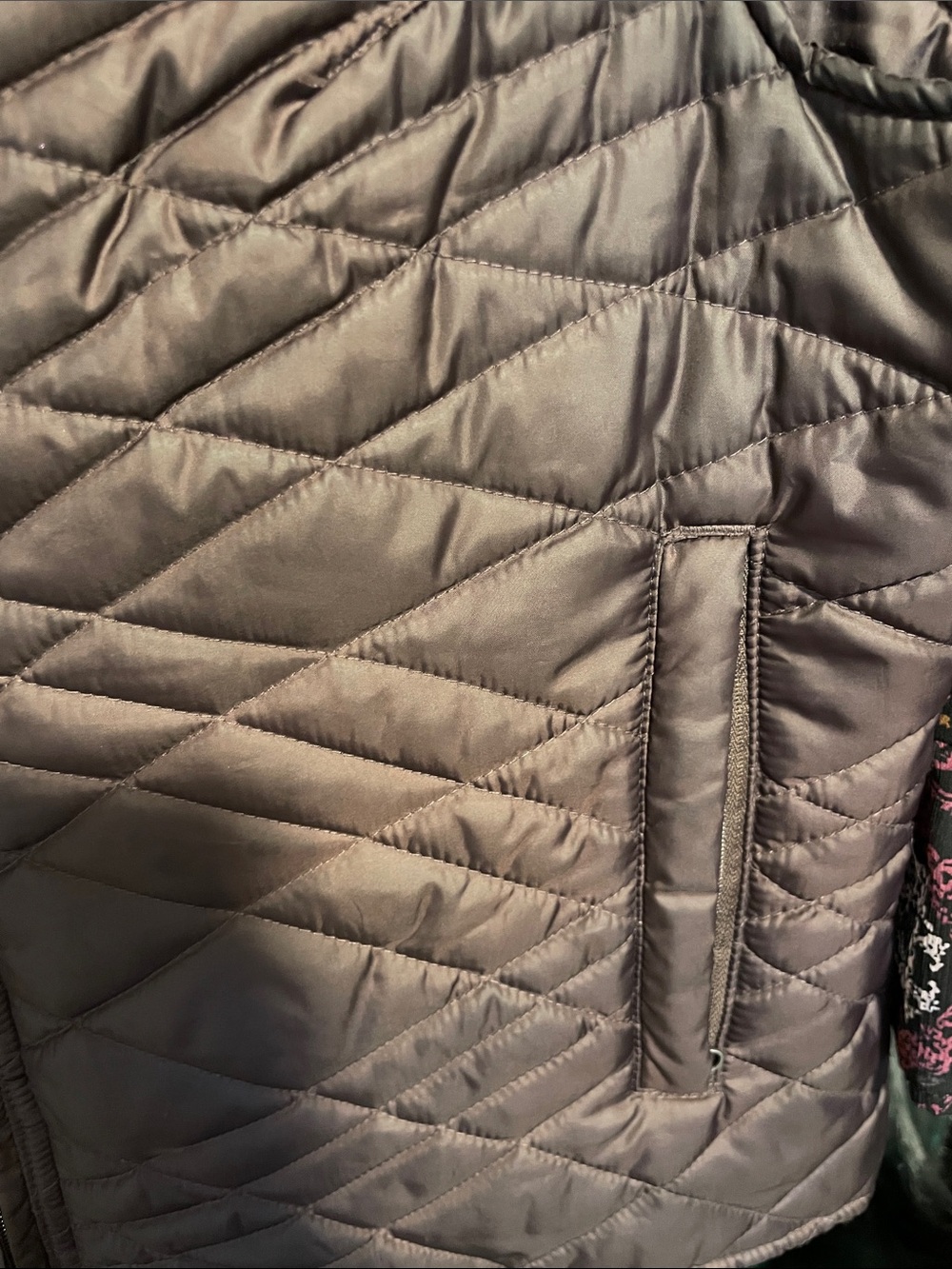 Royal Robbins Quilted Sleeveless Puffer Vest - Brown Outdoor Travel Hiking Fall - Picture 5 of 6